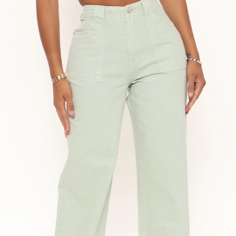 High Rise Wide Pant Size 9